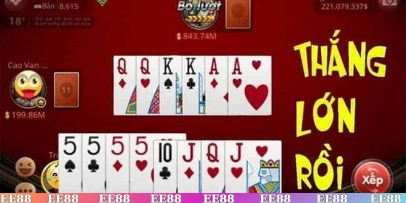 Game bài Tiến Lên Miền Nam - Xanh chín hàng đầu tại EE88