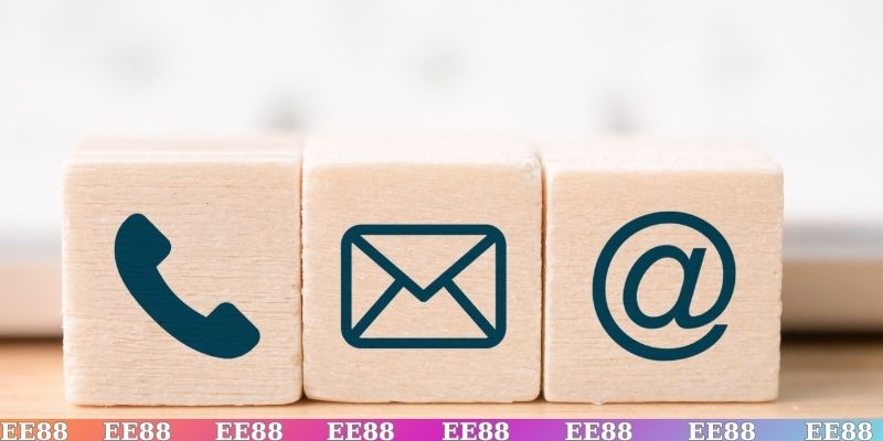 Gửi email là phương thức liên hệ không thể thiếu ở EE88